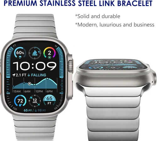 Miniatura 2 de Wingle Compatible con Apple Watch Band Ultra 3/2/1 Band de 1.92 pulgadas, Series 11, 10, 1.81, 1.77, 1.73 y 1.65 pulgadas, SE 3/2/1 Series 9, 8, 7