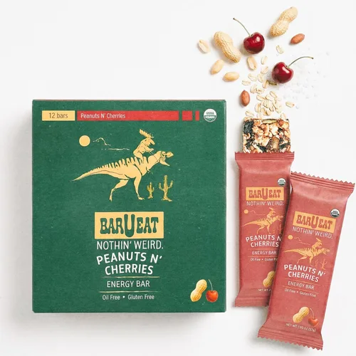 Miniatura 9 de BAR-U-EAT Barra energética sin gluten, orgánica, suave y masticable. Comida real, sin aceite de semilla, sin azúcar artificial, embalaje