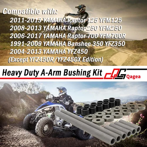 Miniatura 2 de Kit de bujes de brazo de control de brazo de control de brazo A resistente de repuesto para Polaris Ranger 2010-2014 tamaño completo XP 800