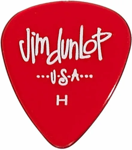 Jim Dunlop Gels - Púas pesadas para guitarra, paquete de 72 Rojo