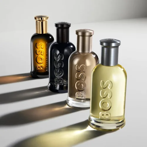 Miniatura 6 de Hugo Boss Perfume embotellado - Colonia Woody Ambery para hombre - Con notas de cuero, Orris y madera - Fragancia de larga duración