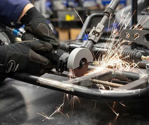 Miniatura 6 de Eastwood 3in ajustable cabeza cortó la herramienta arriba y abajo función durable del motor de aire cubierta de aluminio