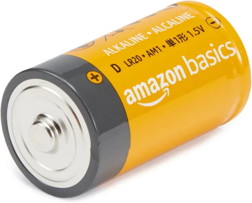 Miniatura 3 de Amazon Basics Paquete de 24 pilas alcalinas multiusos de celda D, 1.5 voltios, 5 años de vida útil