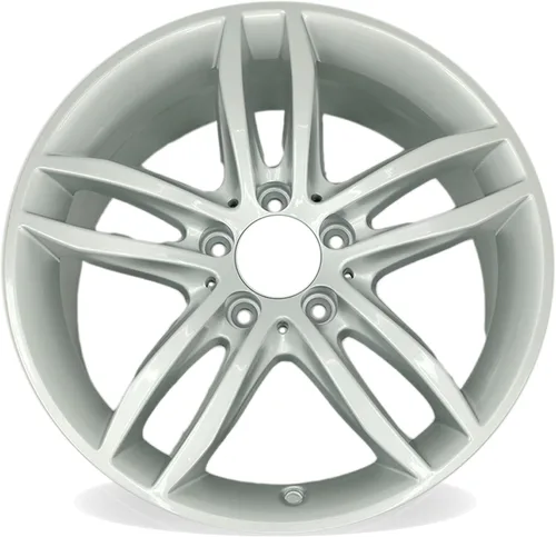 Nueva rueda de 17x7.5 pulgadas 17" para Mercedes-Benz Clase C C250 C300 C350 2012–2014 | Llanta de aleación de diseño OEM | Plata | Llanta de