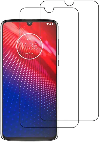 Miniatura 5 de [Paquete de 2 para Motorola Moto Z4 XT1980 6.4 pulgadas XT1980-3 XT1980-4 Protector de pantalla de vidrio templado 9H High Clear Frontier Film