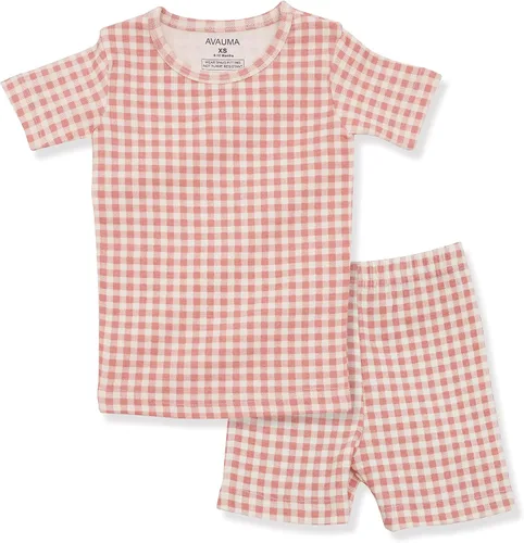 Miniatura 192 de AVAUMA Conjunto de pijama de algodón para bebés y niñas de 6 meses a 7 años