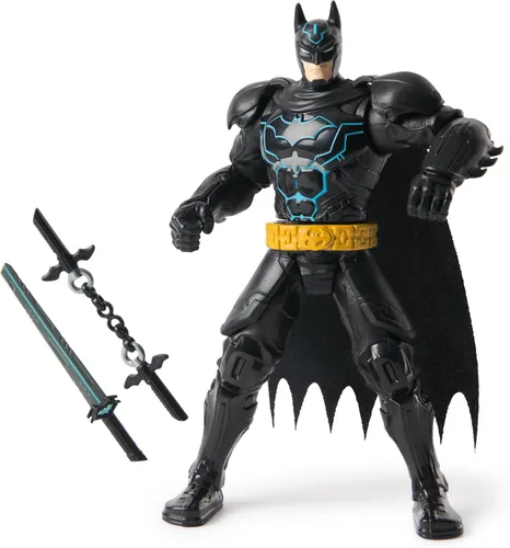 DC Comics, Batman Battle Clash – Batman Ninja Strike Gorilla Grodd Action Figure 15cm with 2 Ninja Accessories, Superhero Toy for Boys and Girls 3