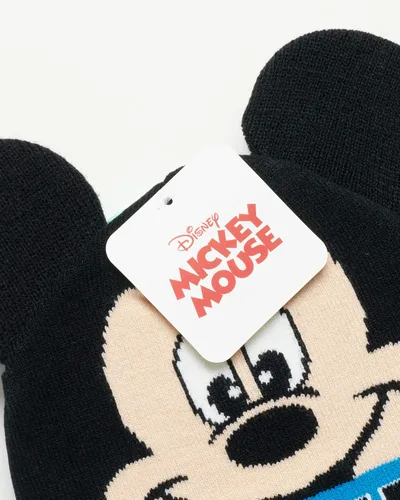 Miniatura 6 de Disney Mickey Mouse - Conjunto de sombrero de invierno McQueen para niños, guantes o guantes para niños (niñosniños pequeños)