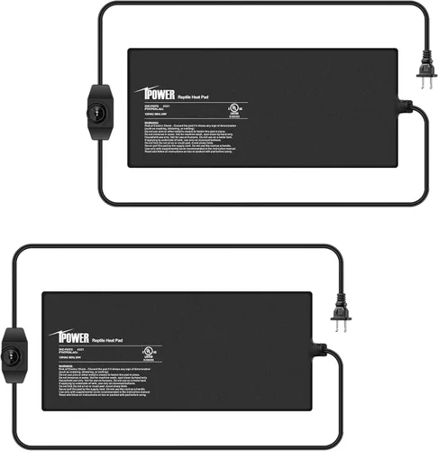Miniatura 14 de iPower Almohadilla de calor para reptiles de 6 x 8 pulgadas, 8 W, calentador de terrario para animales pequeños
