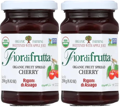 Miniatura 24 de Rigoni di Asiago Fiordifrutta, untable de frutas orgánico, arándano silvestre, 8.82 onzas