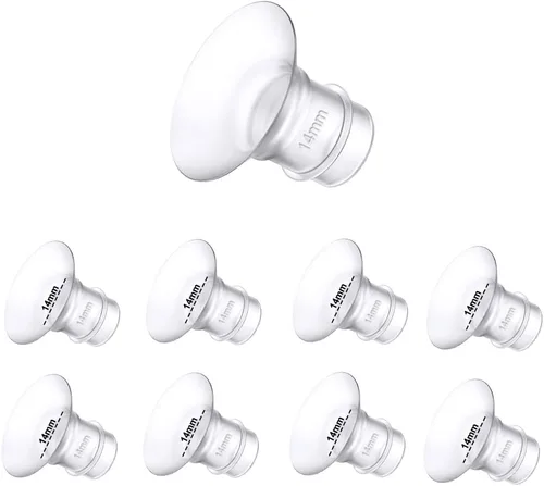 Miniatura 17 de Insertos de brida de 15 mm y 17 mm para Medela, pantallas/bridas Spectra de 24 mm, compatibles con TSRETE, CPPSLEE, extractor de leche ponible