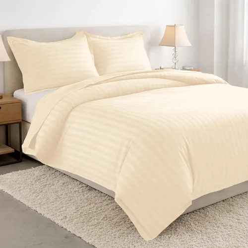 Miniatura 10 de Elegant Comfort Silky-Soft - Juego de funda de edredón de 3 piezas, calidad hotelera, 1500, sin arrugas, tamaño matrimonial/queen, color negro
