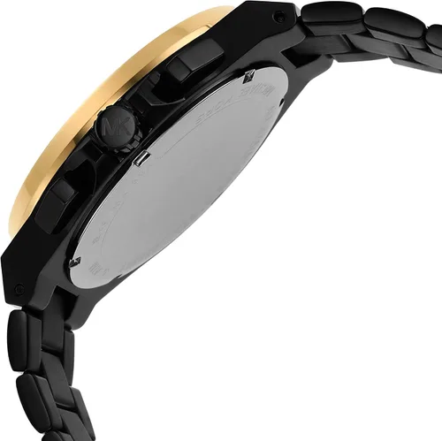 Miniatura 5 de Michael Kors Lennox - Reloj cronógrafo de acero inoxidable para hombre con correa de acero o silicona