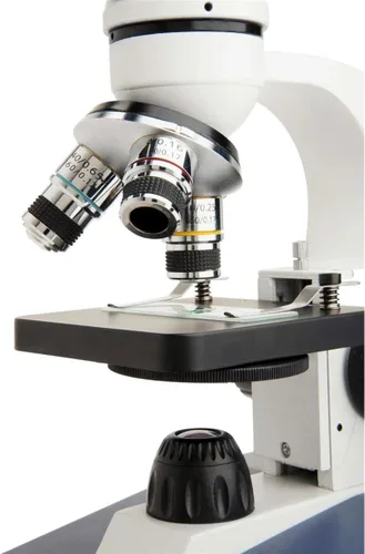 Miniatura 9 de Celestron Celestron Labs - Microscopio compuesto de cabeza monocular - Aumento de 40-1000x - Etapa mecánica ajustable - Incluye 2 oculares y 10