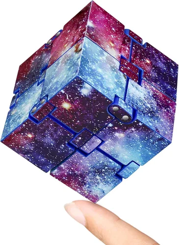 Miniatura 19 de Infinitycube - Infinitycube - Juguete antiestrés único de teñido anudado para niños y adultos, juguete relajante de mano para aliviar el estrés