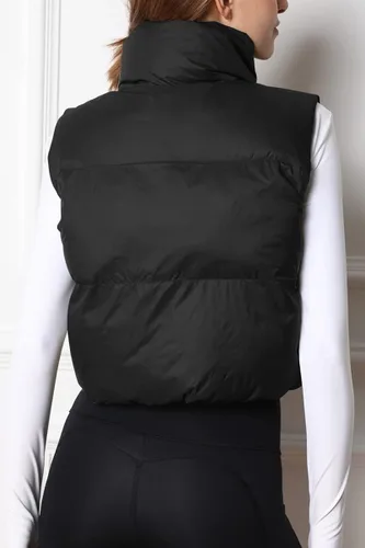 Miniatura 4 de AUTOMET Chaleco acolchado para mujer, sin mangas, cálido, ligero, para invierno, otoño, abrigos, ropa de moda 2023