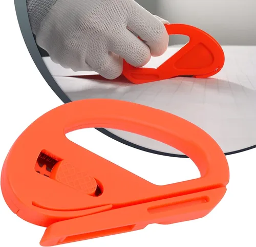 Miniatura 8 de Escobilla de goma para tintado de vehículos, herramientas PPF, kit de envoltura de coche, raspador de vástago de esquina, limpiador de agua