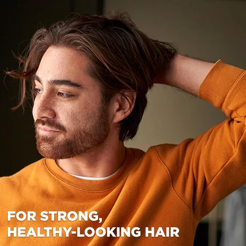 Miniatura 4 de DOVE MEN + CARE Champú 2 en 1 + Acondicionador Aceite de Jengibre y Coco para Cabello Hidratado+Complejo Mineral, 17.5 oz