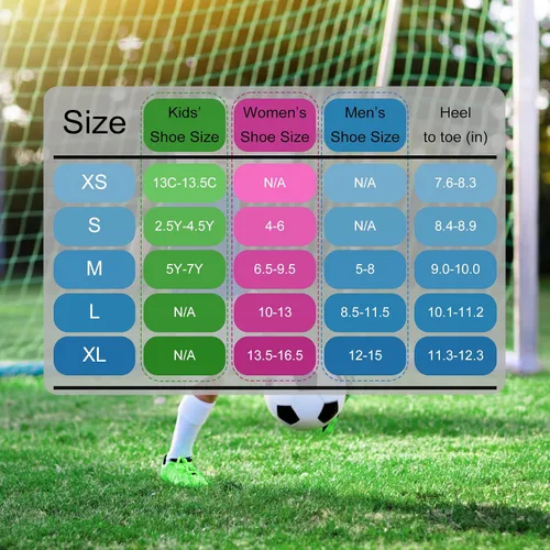 Miniatura 3 de CWVLC - Calcetines de fútbol (1/3/5 pares) calcetines altos hasta la rodilla, para deportes de equipo, para adultos, jóvenes y niños