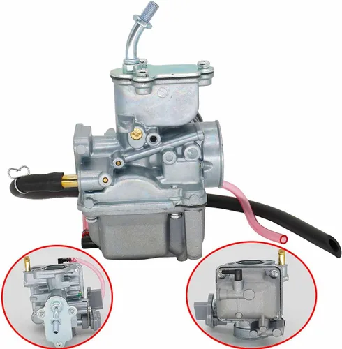 Miniatura 6 de Carburador YFM80+válvula de interruptor de repuesto para Yamaha Raptor 50 YFM50 YFM50R 2004 -2008 ATV Yamaha Champ 100 YFM 100 ATV Quad Carb