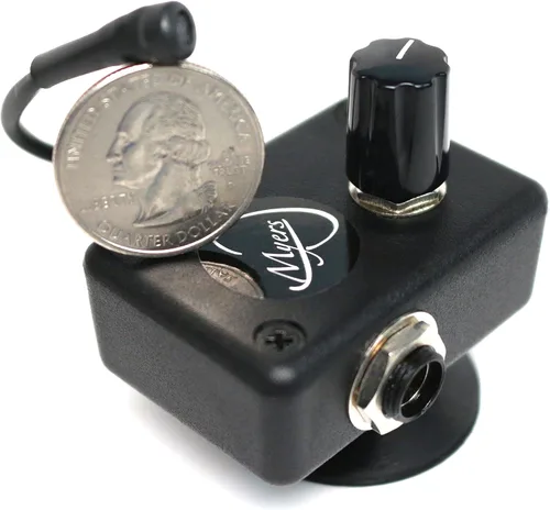 Miniatura 5 de Dobro - Pastilla de guitarra con resonador de cuello redondo con microcuello de cisne flexible Myers Pickups