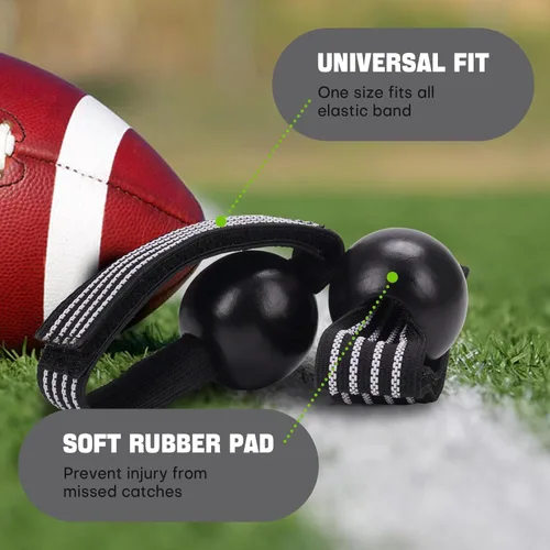 Miniatura 4 de Banda de entrenamiento de captura de fútbol americano, Entrenadores de receptor de captura de fútbol de rugby, Entrenamiento de recepción de fútbol