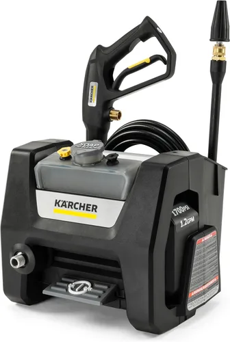 Miniatura 9 de Kärcher K1800PS Cube - Hidrolavadora, certificada por CETA, 3 boquillas de pulverización, con depósito de detergente, para automóviles, entradas