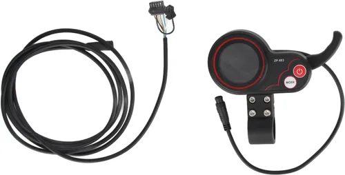 Ymiko 36v Scooter eléctrico acelerador 48v pantalla LCD pulgar 6 pin 60v e accesorios de modificación eléctrica dedo 5 para un evercross partes