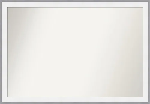 Miniatura 41 de Amanti Art Espejo de pared blanco de 30 x 42 pulgadas, espejo de baño rectangular blanco para decoración de pared de sala de estar, marco Parlor