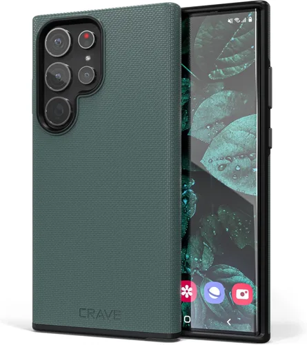 Miniatura 56 de Crave Funda para Galaxy S22 Ultra, funda de doble capa de protección a prueba de golpes para Samsung Galaxy S22 Ultra 5G (6.8 pulgadas) - Negro