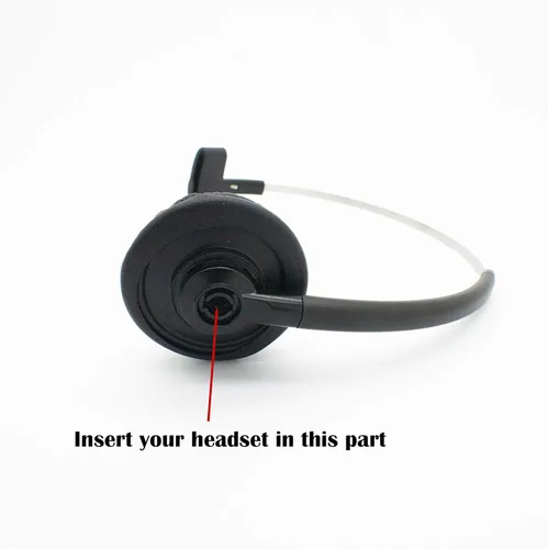 Miniatura 3 de 84605-01 - Diadema estándar Piezas de repuesto de repuesto de alta calidad compatibles con auriculares Plantronics Savi CS540 W740 W745 W440