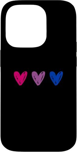 Miniatura 17 de Funda para iPhone 12/12 Pro Bisexual Pride Hearts Bi Pride Flag
