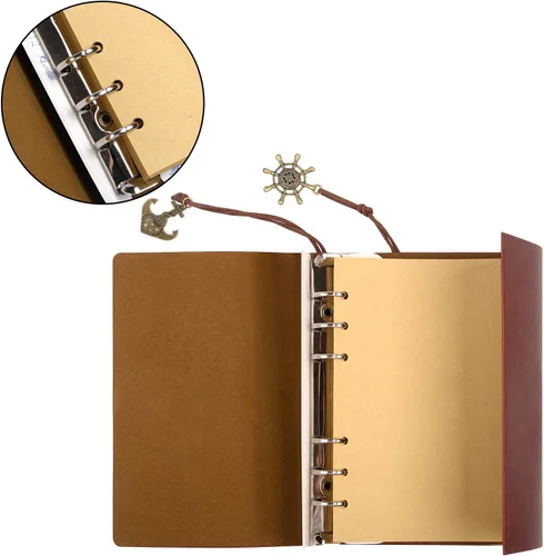 Miniatura 5 de ONE250 Legend of Zelda Journal, Writing Journal, Travel Diary, 7.2x5.1 Notebook, Writers Notebook, Refillable Diary Sketchbook, Fountain Pen Safe