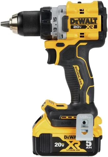 Miniatura 5 de DEWALT 20V MAX* XR® Kit de taladro/destornillador inalámbrico sin escobillas de 1/2 pulgada (DCD800P1), Amarillo