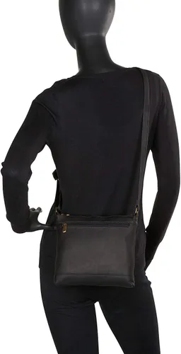 Miniatura 2 de Le Donne Bolso cruzado de cuero Savanna para mujer, bolso de cuero colombiano de grano completo, bolso de hombro