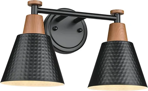 Miniatura 23 de FEMILA Apliques de Pared de 1 Luz Vintage, Apliques de Pared Industriales de Latón Antiguo, Juego de Luces de Cambiador de Baño Individual, Lámpara