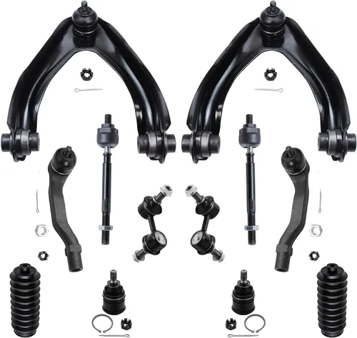 Miniatura 57 de Detroit Axle - Kit de suspensión delantera de 12 piezas para Mercury Grand Marquis Ford Crown Victoria Town Car 2003-2011, 2 brazos de control
