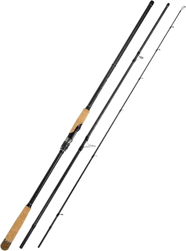 Jenseits Carbon Fiber Fishing Rod Series (6-12 Ft), Spinning & Casting Rods with Stainless Steel Ceramic Guides, Fast Action Fishing Pole for Bass,