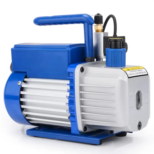 Miniatura 2 de stonylab Bomba de vacío rotatoria de paleta de una sola etapa de 3 CFM con válvula solenoide para refrigerante de CA HVAC