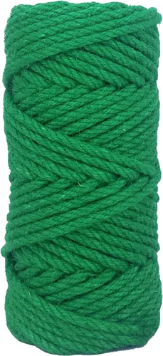 Miniatura 10 de Leecogo Cuerda de yute de 4.5 mm 30 metros de cuerda natural para manualidades, macramé, bricolaje, postes para gatos, reparación y recuperación