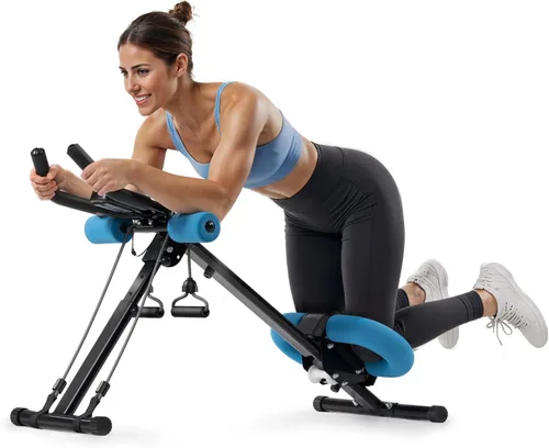 Miniatura 9 de MERACH Máquina de abdominales, equipo de entrenamiento abdominal, máquina de entrenamiento abdominal ajustable para entrenamiento de abdominales