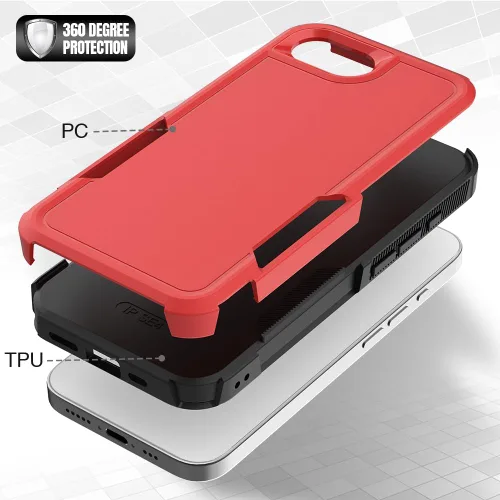 Miniatura 62 de Jeylly Funda para iPhone SE/Funda para iPhone 5S, Exterior de Plástico Duro que Absorbe Golpes + Interior de Silicona de Goma Defensor contra