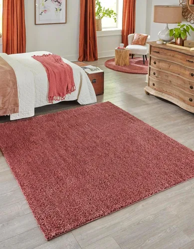 Miniatura 17 de Unique Loom Shaggy Chic Collection - Alfombra de área lanuda (9 pies 4 pulgadas x 12 pies 2 pulgadas, rectangular, color blanco sal marina)