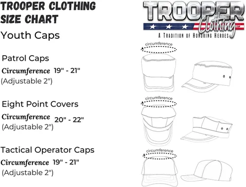 Miniatura 3 de Trooper Clothing Gorra táctica (juvenil ajustable)