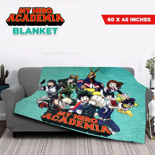 Miniatura 2 de My Hero Academia Class 1-A - Manta de forro polar de 45 x 60 pulgadas