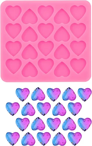 Miniatura 11 de Mini moldes de silicona hexagonales para aretes de oreja, molde de resina diminuta, muchos moldes de silicona hexagonales, molde epoxi para aretes