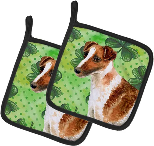 Miniatura 28 de Caroline's Treasures BB9655PTHD - Juego de soportes para ollas de cocina resistentes al calor, almohadillas calientes para horno, 7 1/2 x 7 1/2