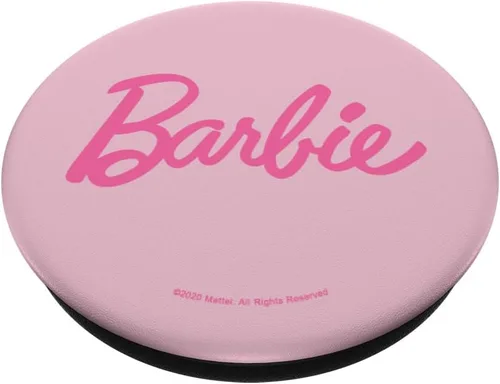 Miniatura 2 de Barbie - PopGrip adhesivo PopSockets con logotipo rosa clásico