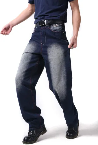 Miniatura 4 de Arlita pantalones vaqueros holgados para hombre con pierna recta