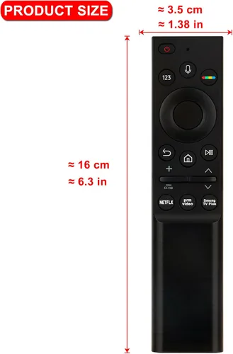 Miniatura 3 de Allimity BN59-01363A BN5901363A Control remoto de voz de repuesto compatible con televisores Samsung UN43AU8000 UN50AU8000 UN55AU8000 UN65AU8000